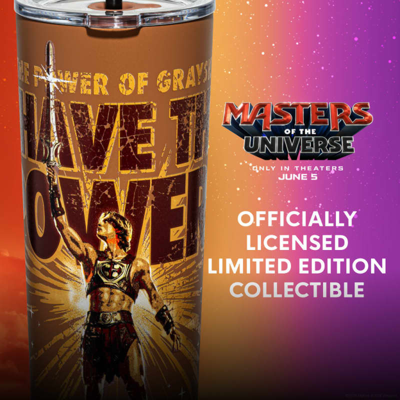 Masters of the Universe™ 2026 Movie Tumbler - I Have The Power (Mattel Creations)