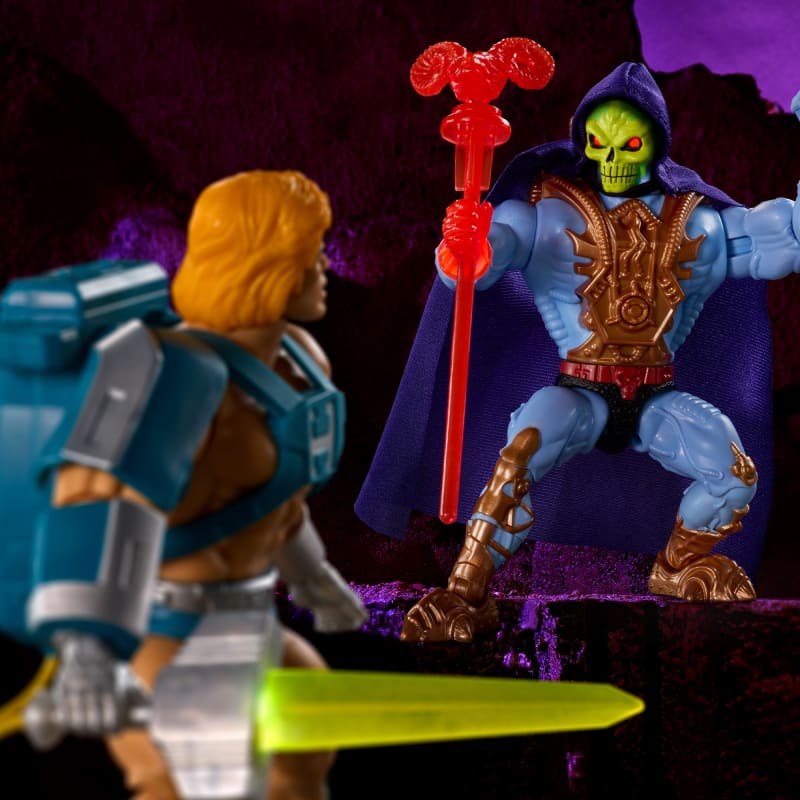 Masters of the Universe Origins Deluxe Good vs. Evil Laser Bundle