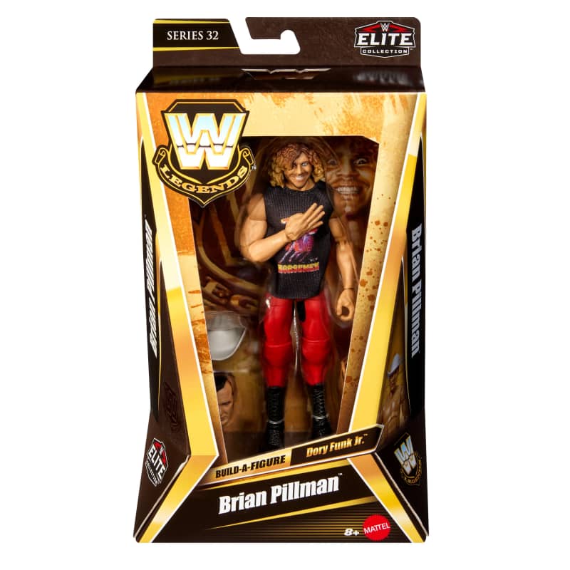 WWE Legends Elite Collection Brian Pillman Action Figure