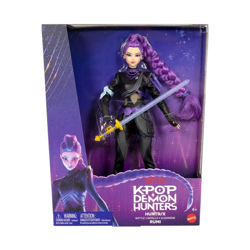 KPop Demon Hunters Deluxe Rumi Fashion Doll
