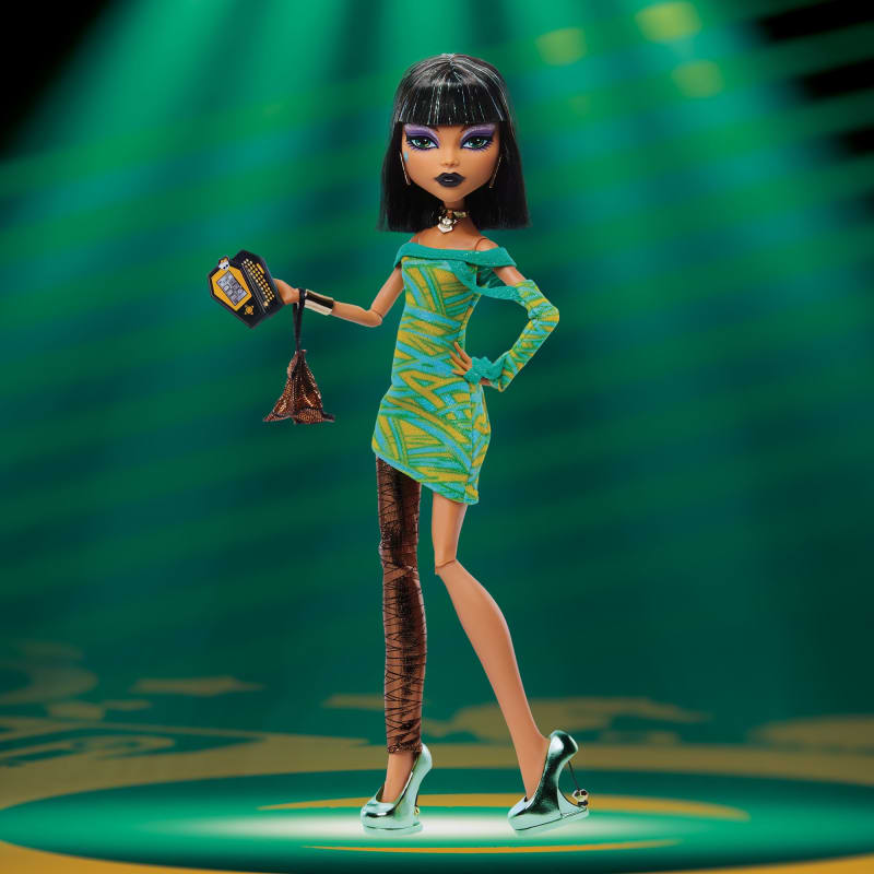 Monster High Dawn of the Dance Cleo De Nile Reproduction Doll