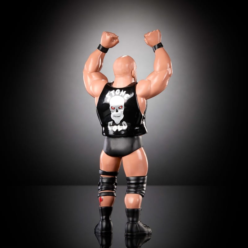LJN WWE Superstars “Stone Cold” Steve Austin Action Figure & Poster