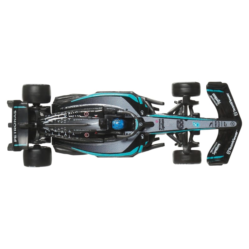 Hot Wheels Premium Mercedes 2025 Formula 1® Team #63 & Team #12