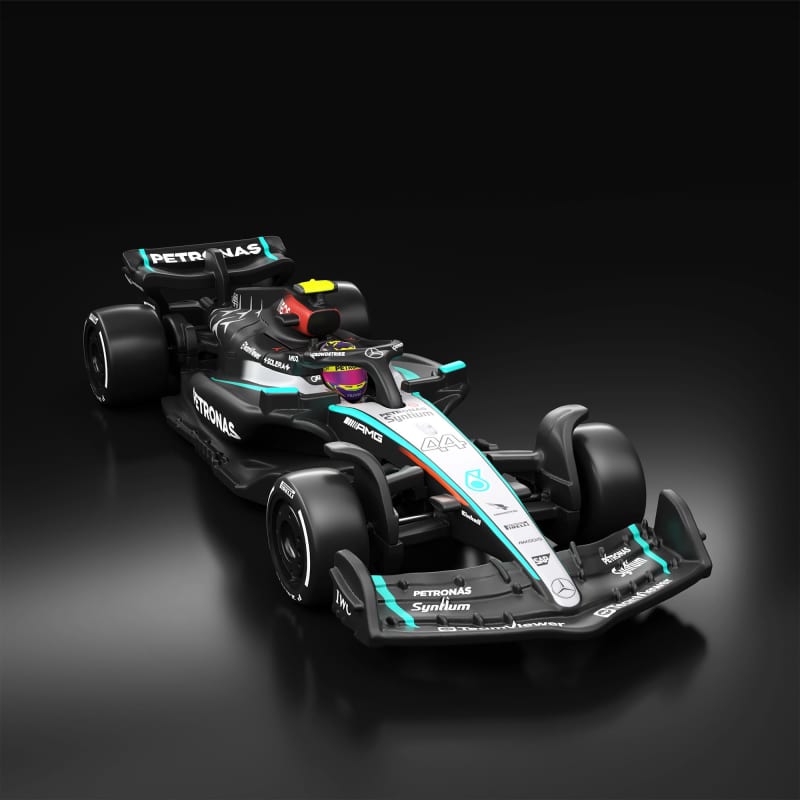 Hot Wheels F1 Series: 2024 Mercedes-AMG PETRONAS Formula One Team W15 Car #44