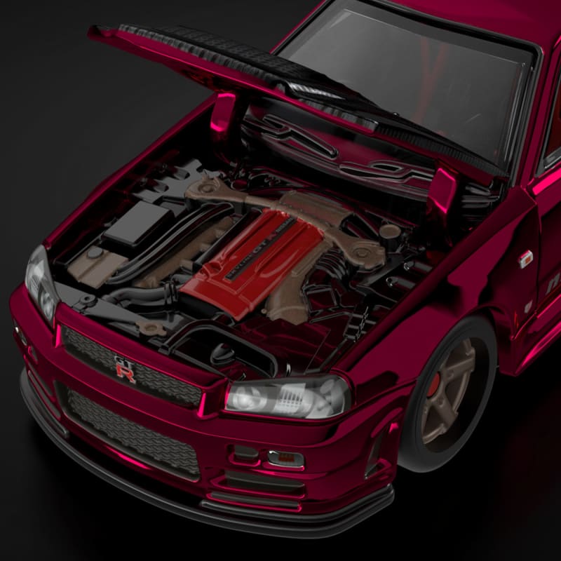 Hot Wheels RLC Exclusive sELECTIONs Nissan Skyline GT-R (BNR34)