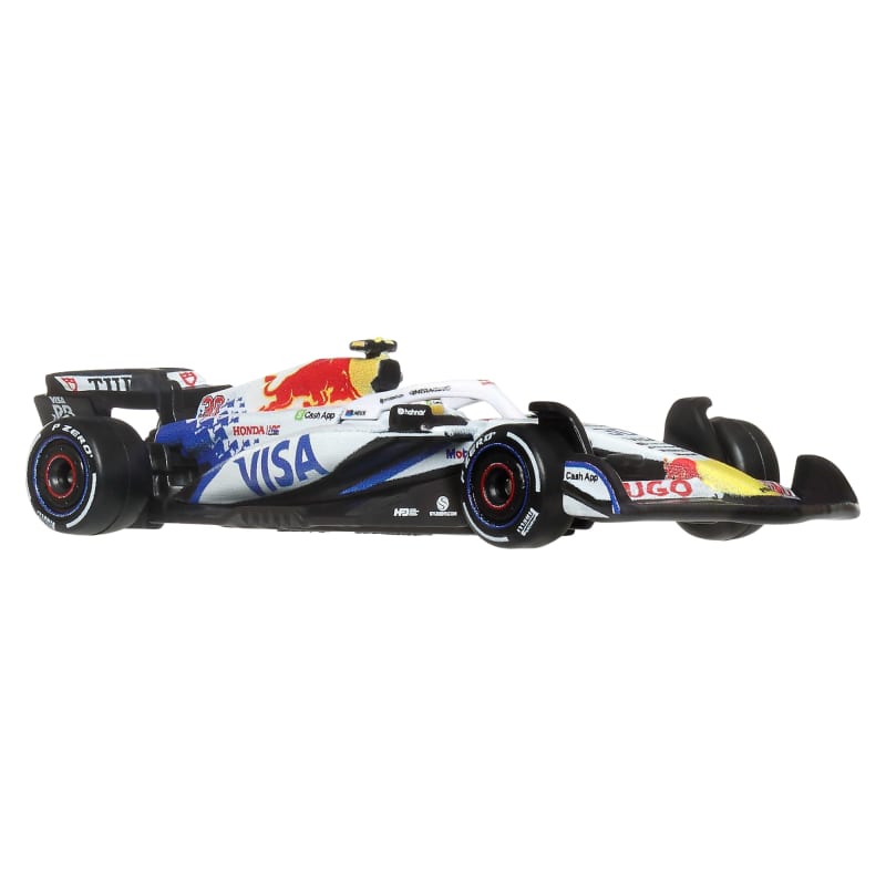 Hot Wheels Premium Visa Cash App Racing Bulls 2025 Formula 1® Team #30 & Team #6