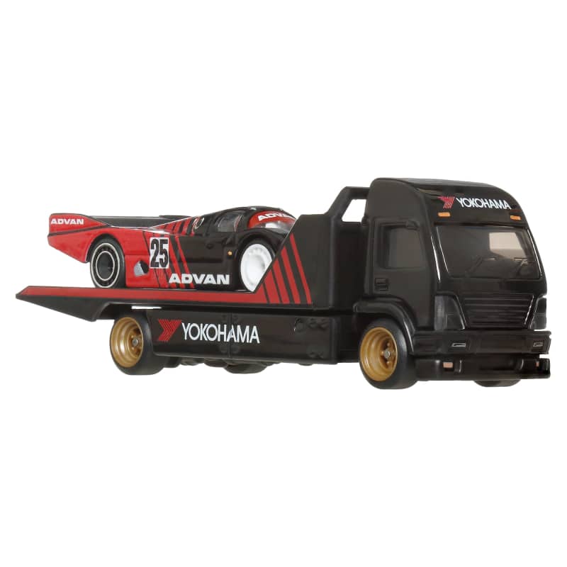 Hot Wheels Premium Sammler Display-Sets, 3 Autos und 1 Transporter