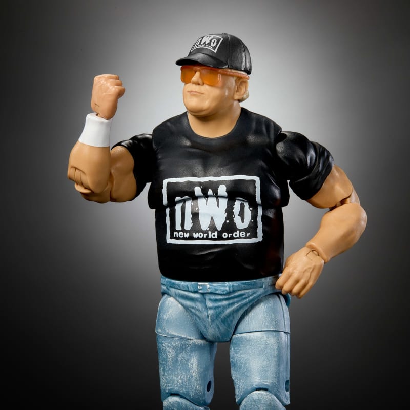 WWE Monday Night War Elite Collection Ultimate Warrior Action Figure & Dusty Rhodes Build-A-Figure Parts