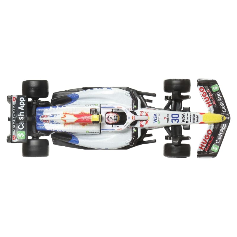 Hot Wheels Premium Visa Cash App Racing Bulls 2025 Formula 1® Team #30 & Team #6