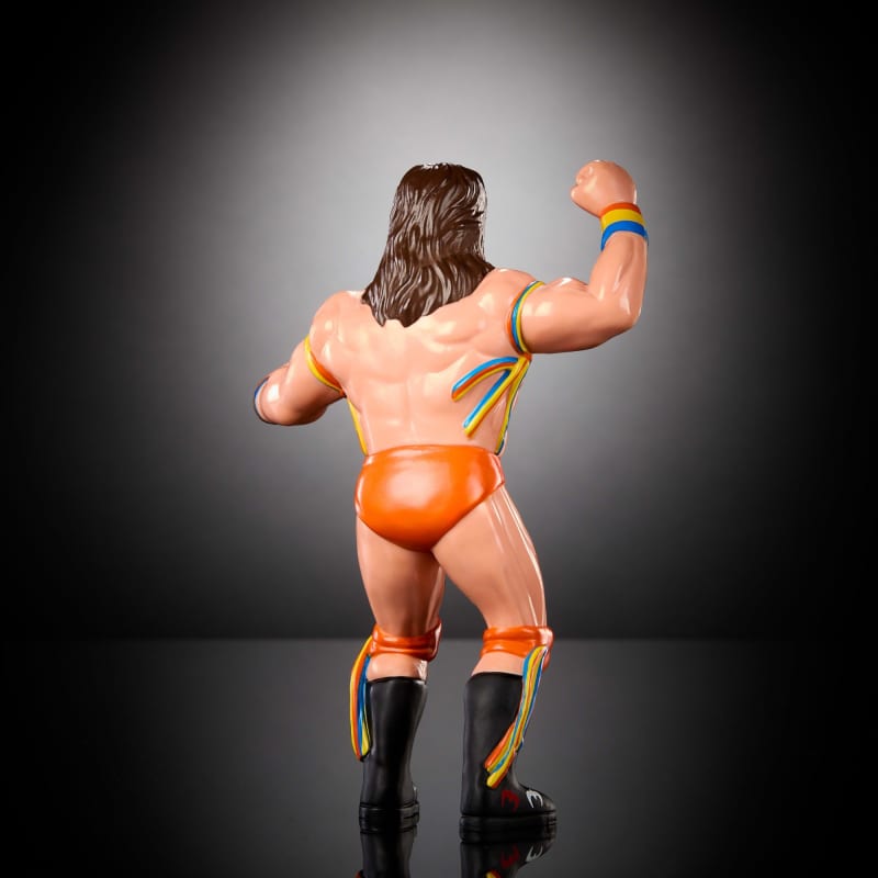 LJN WWE Superstars Ultimate Warrior Action Figure & Poster