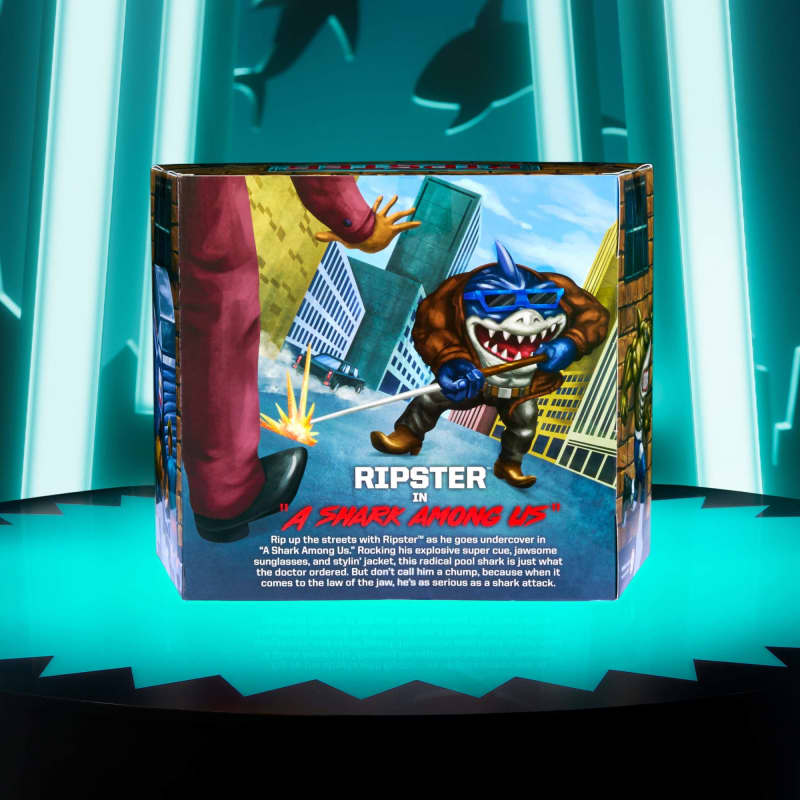 Street Sharks Ripster “A Shark Among Us" Figure