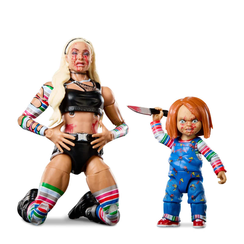 WWE Elite Collection Liv Morgan & Chucky Action Figure 2-Pack