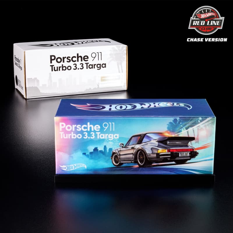 Hot Wheels RLC Exclusive 1988 Porsche 911 Targa Turbo With CHASE Version