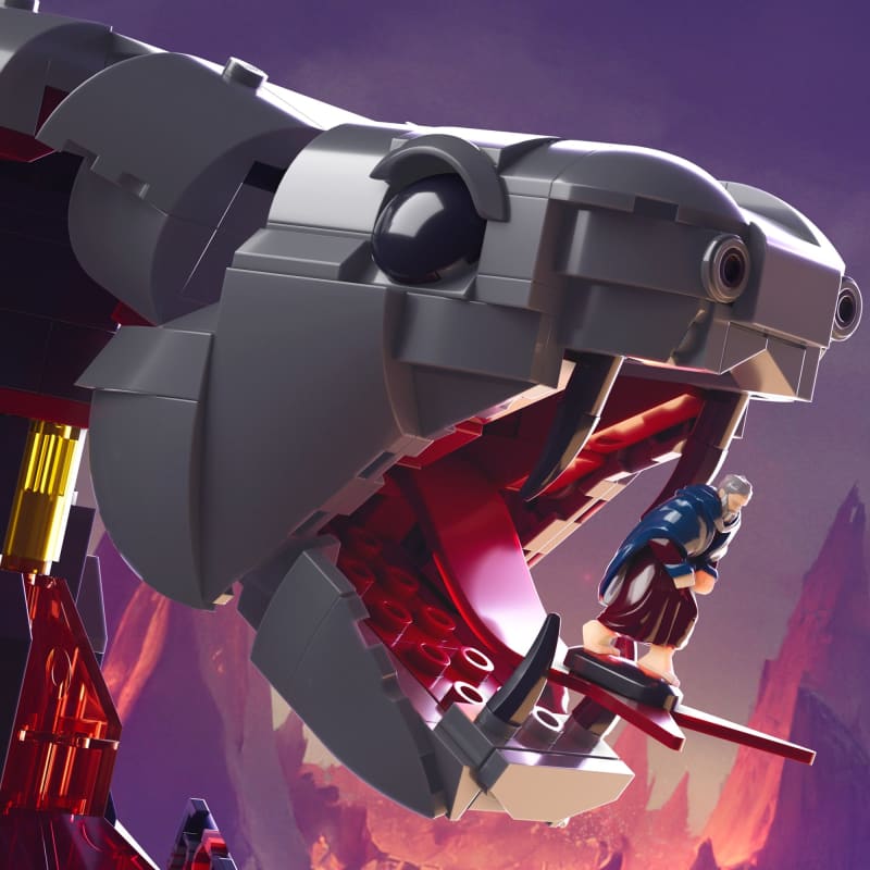 Mattel Brick Shop Masters of the Universe Clash at Snake Mountain