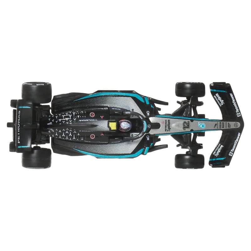 Hot Wheels Premium Mercedes 2025 Formula 1® Team #63 & Team #12