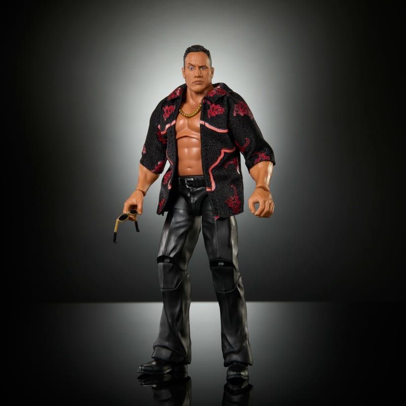 WWE Monday Night War Elite Collection The Rock Action Figure