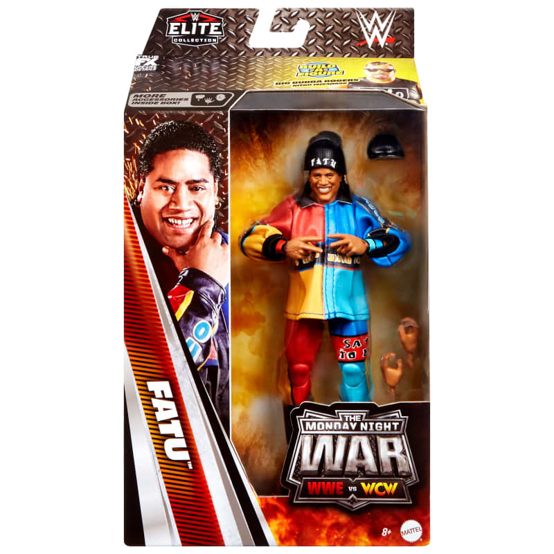 WWE Monday Night War Elite Collection Fatu Action Figure | Mattel