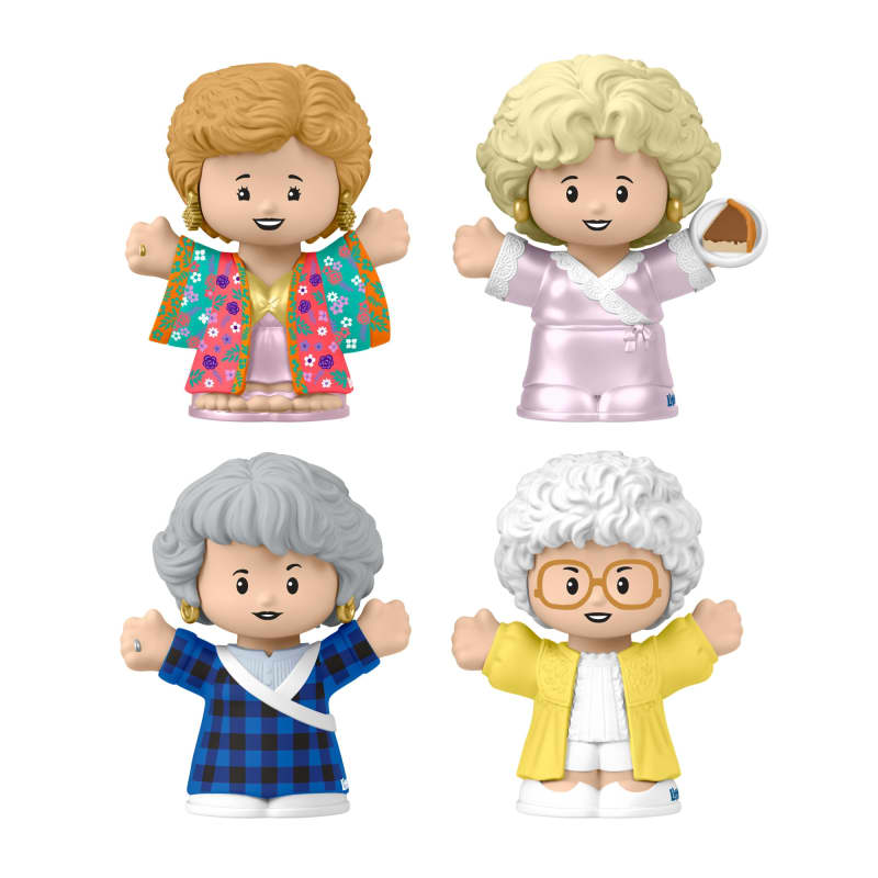 Little People Collector The Golden Girls Late Night Cheesecake, 40th Anniversary Set