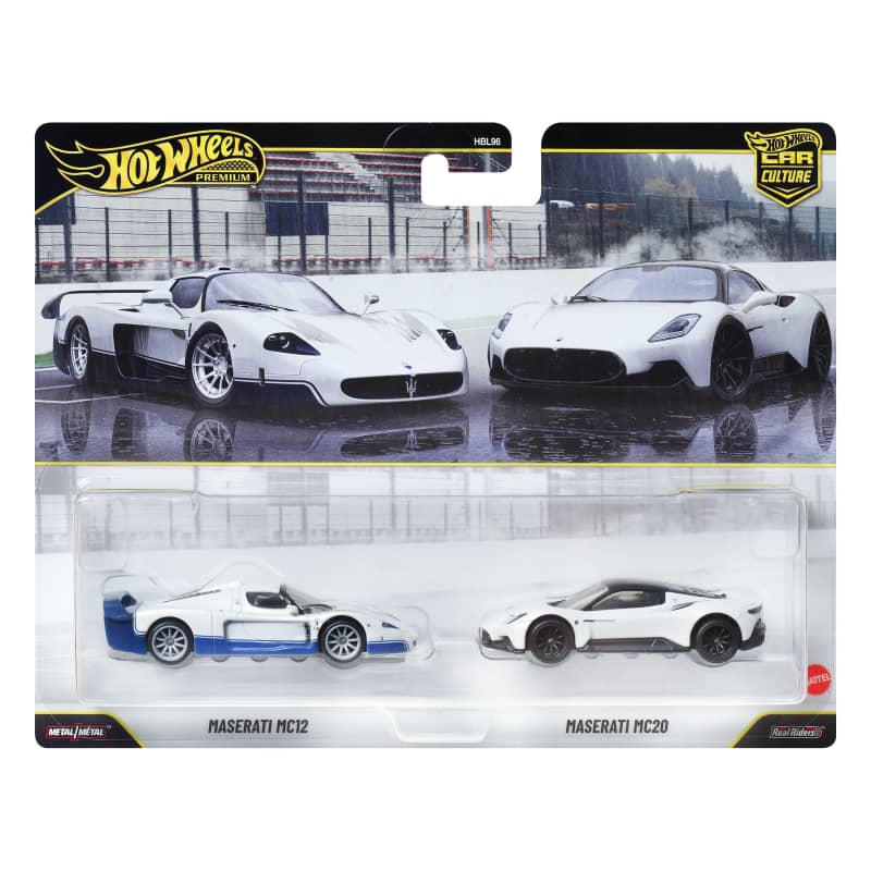 Hot Wheels Premium Car Culture Maserati 2-Pack | Mattel Creations