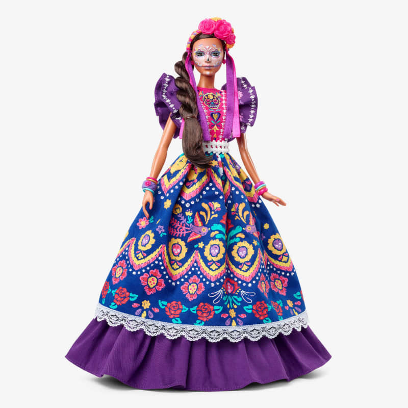 2022 Barbie Día De Muertos Doll
