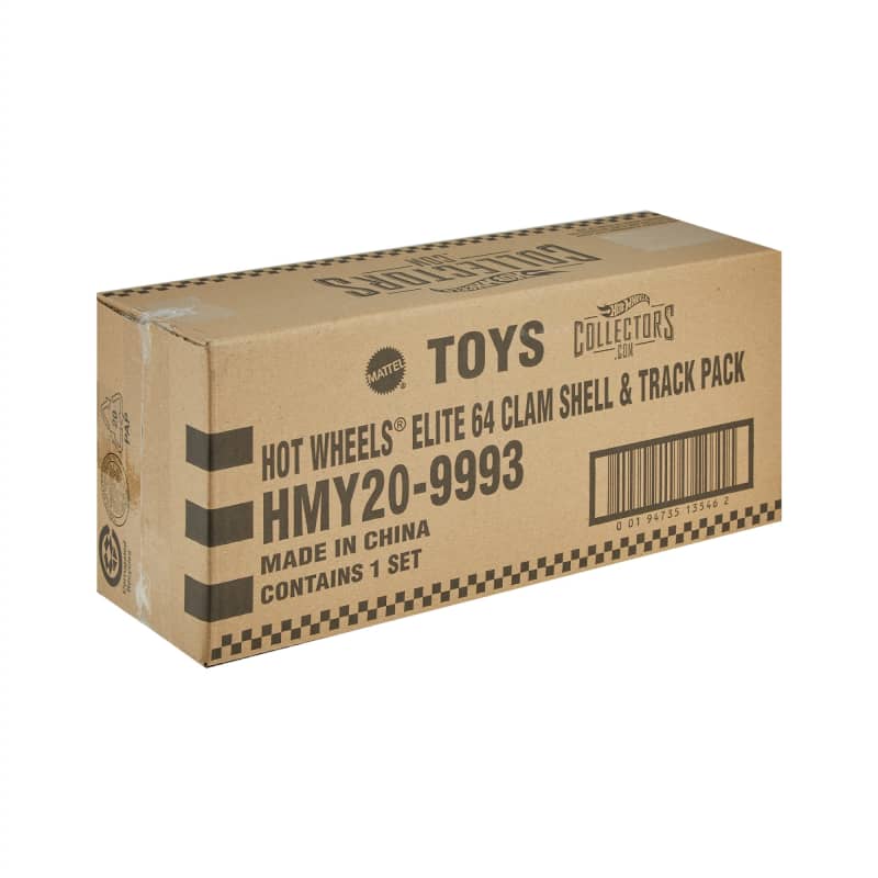 Hot Wheels Elite 64 Clamshell & Track Pack