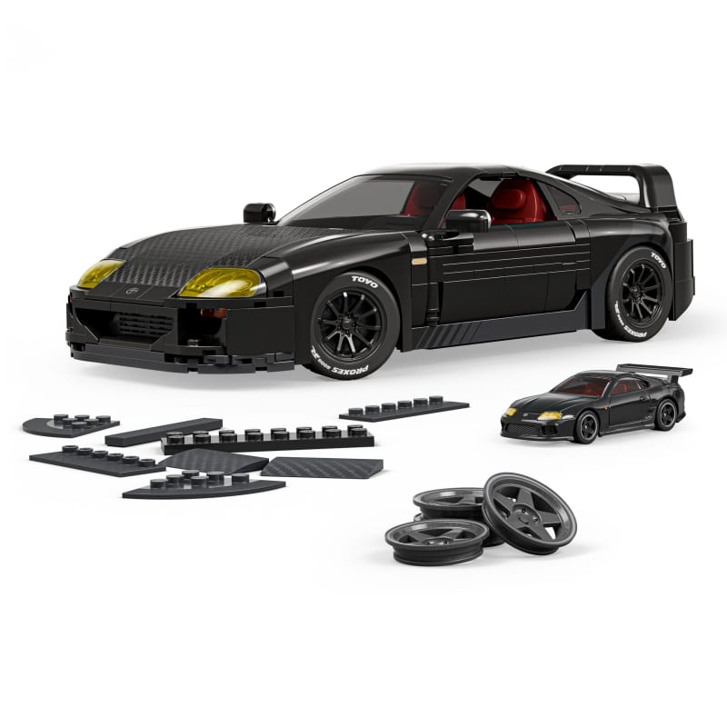 Mattel Brick Shop Hot Wheels ’94 Toyota Supra MKIV Building Set