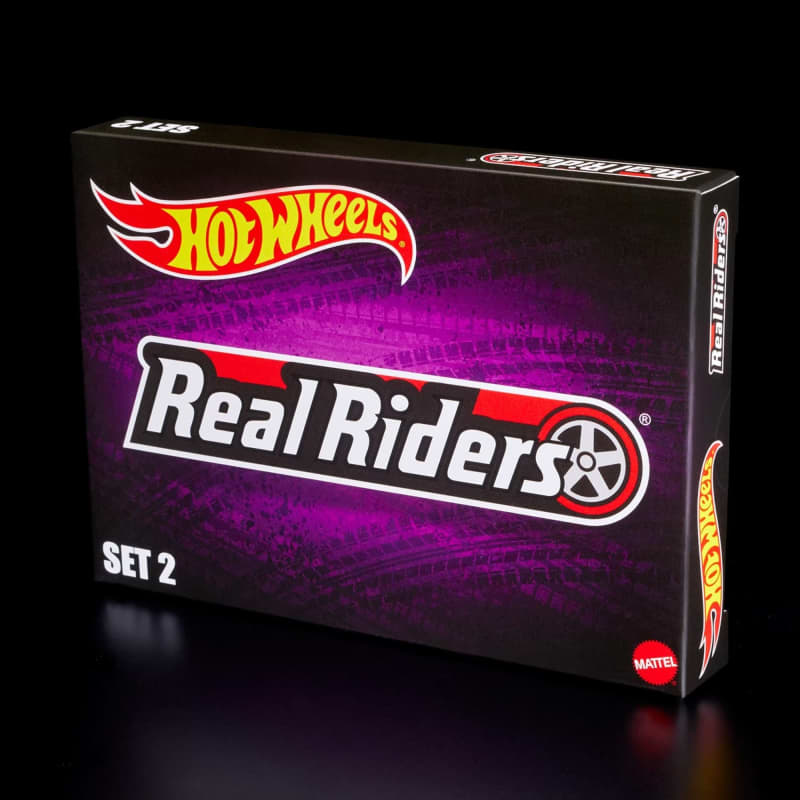 Hot Wheels RLC Exclusive Real Riders Wheels Pack - Set 2