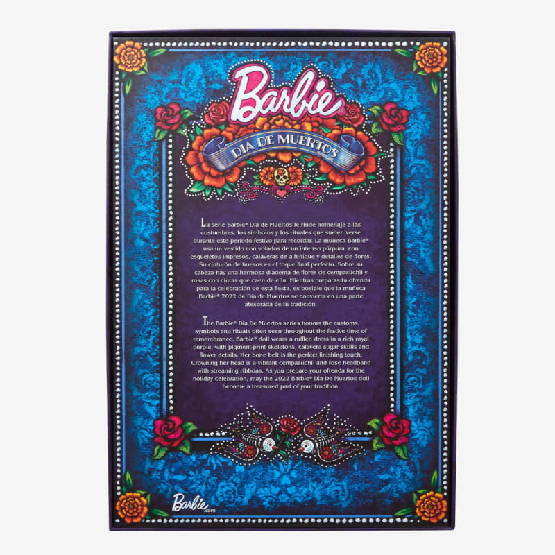2022 Barbie Día De Muertos Doll