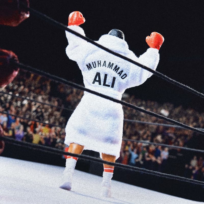 WWE Ultimate Edition Muhammad Ali Action Figure Set