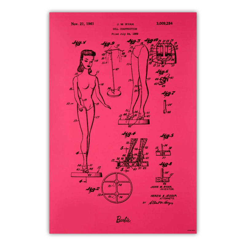 Art of Engineering Barbie® Print