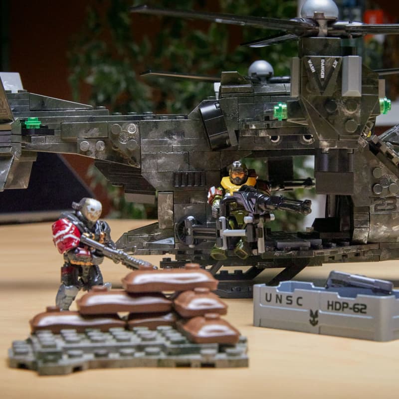 MEGA Halo UNSC Falcon Sweep Building Toy Kit