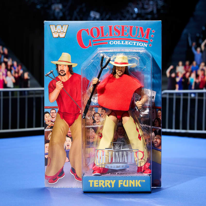 WWE Coliseum Collection Hulk Hogan & Terry Funk Ultimate Edition Figures