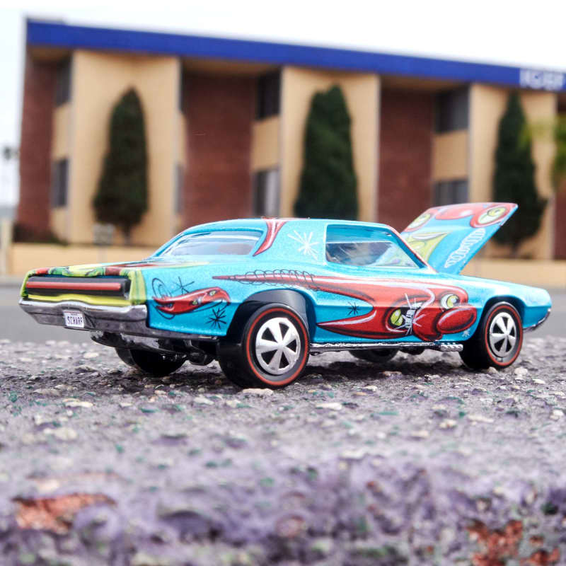 Hot Wheels x Kenny Scharf Signed Custom T-Bird