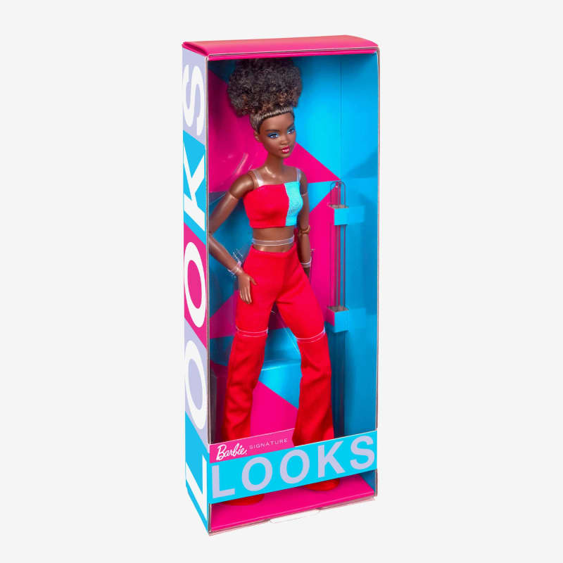 Barbie Looks Doll (Original, Curly Black Hair)