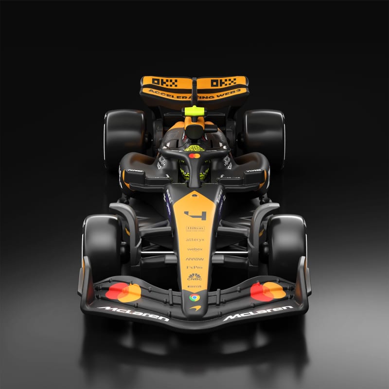 Hot Wheels F1 Series: 2024 McLaren Formula 1 Team MCL38 Car #4