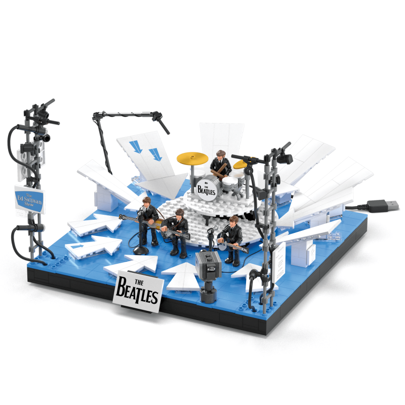 MEGA Showcase The Beatles 'Ladies and Gentlemen, The Beatles!' Building Toy Kit