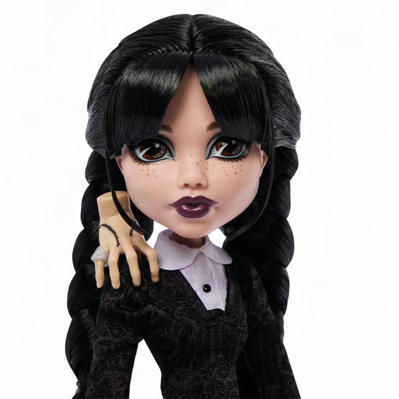 Monster High x Wednesday Doll, Wednesday Addams in Black Dress