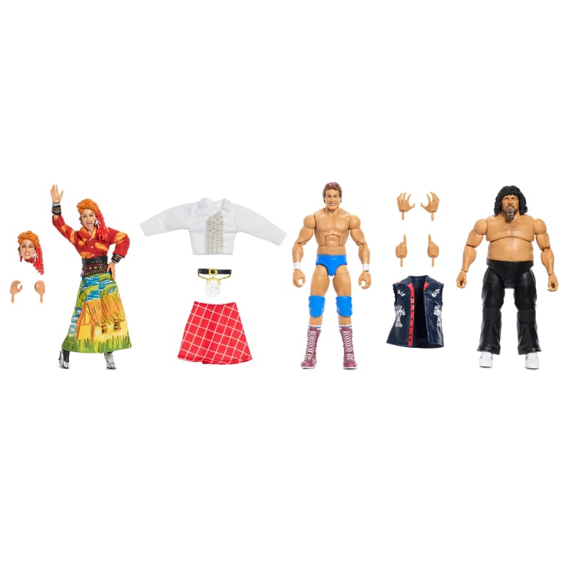 WWE マテル　ベーシック　シュンスカイウォーカー　カスタムフィギュア WWE Rock N Wrestling Connection 3-Pack | Mattel Creations