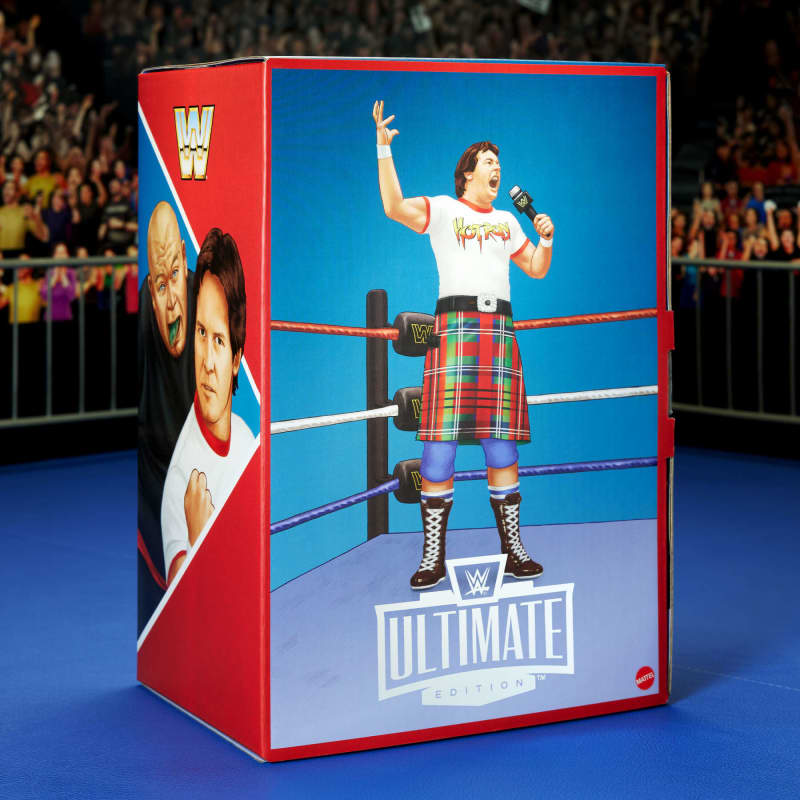 WWE Ultimate Edition Coliseum Collection "Rowdy" Roddy Piper & George "The Animal" Steele 2-Pack