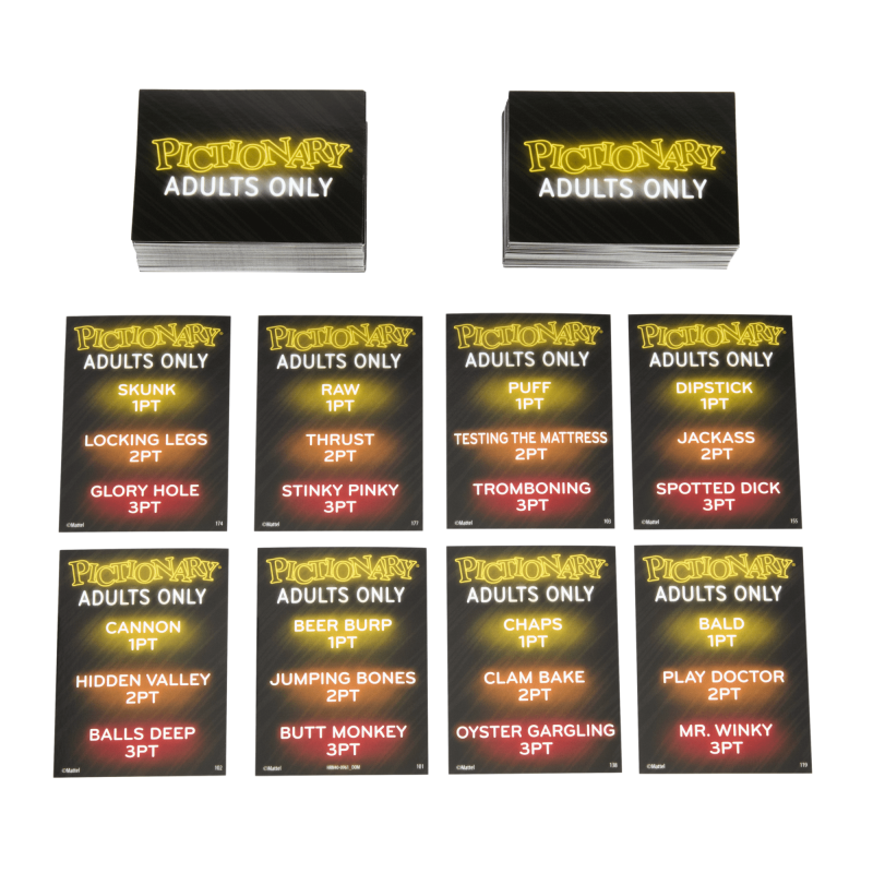 Pictionary Adults Only Party Game