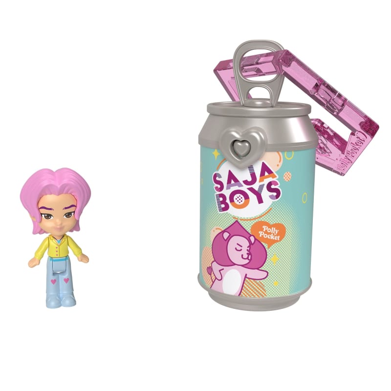 Polly Pocket x KPop Demon Hunters Saja Boys 5-Pack