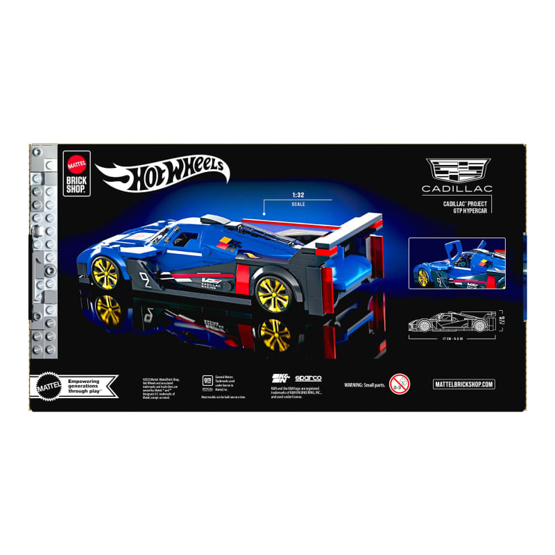 Mattel Bauset Hot Wheels cadillac projekt gtp halsbrecher bauset