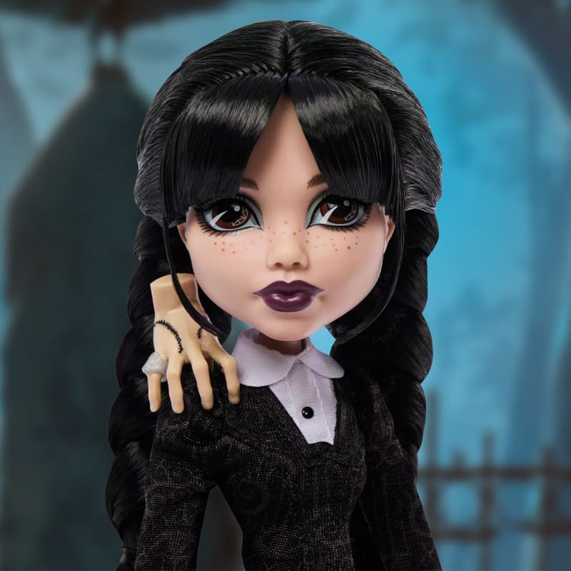 Monster High x Wednesday Doll, Wednesday Addams in Black Dress