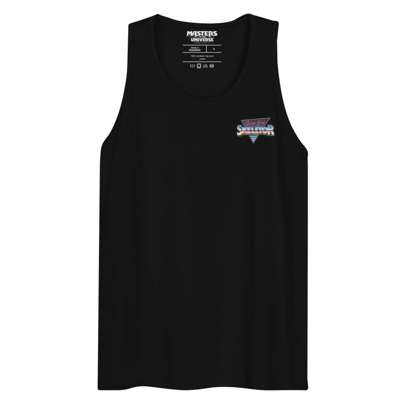Masters of the Universe Gym Bro Skeletor Strong Black Tank Top