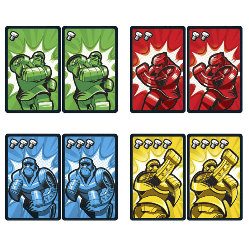 Rock ‘Em Sock ‘Em Robots Fight Cards