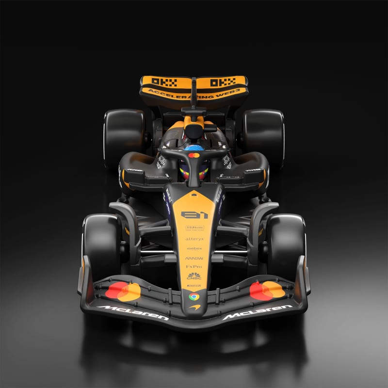 Hot Wheels F1 Series: 2024 McLaren Formula 1 Team MCL38 Car #81
