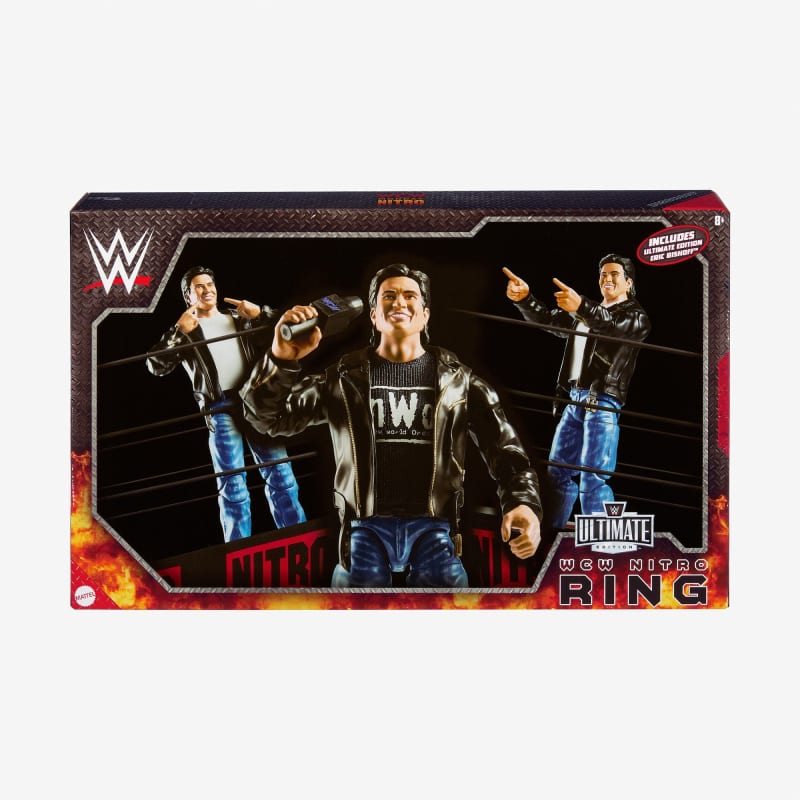 WWE Ultimate Edition WCW Monday Nitro Ring w/ Eric Bischoff