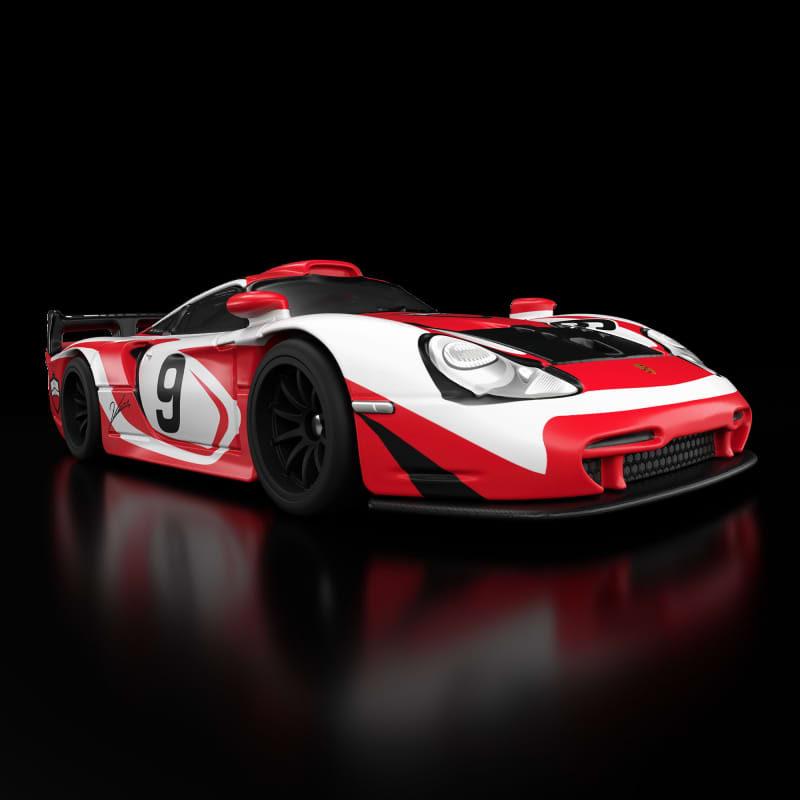 Hot Wheels x Robert Lewandowski x 1997 Porsche 911 GT1