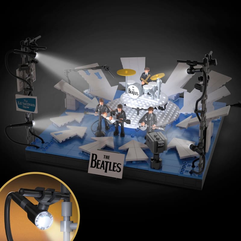 MEGA Showcase The Beatles 'Ladies and Gentlemen, The Beatles!' Building Toy Kit