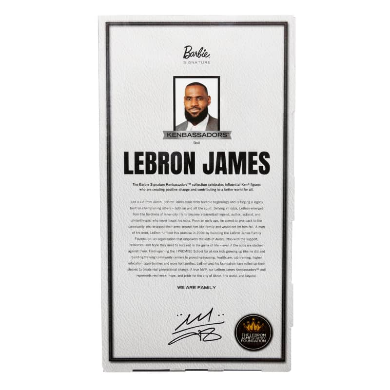 LeBron James Kenbassadors Doll